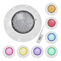 Foco Led Color Sobrepuesto luz color 18w/12v Con Control Remoto - Vulcano