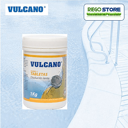 Cloro Tabletas 1 KG 90% - Vulcano