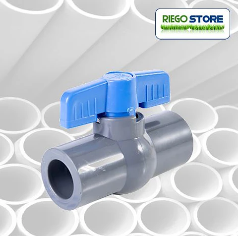 Valvula de Bola 25 mm Soldar - PVC