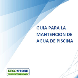 Guia Para la Mantencion del agua de la piscina