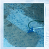 Limpiafondo Venturi para piscinas sobre nivel con mango 1,2 m - Vulcano