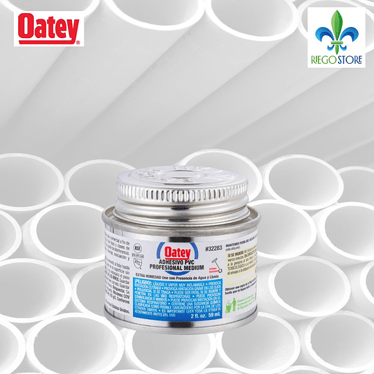 Adhesivo PVC Extra humedad 59 ml (AZUL) - Oatey