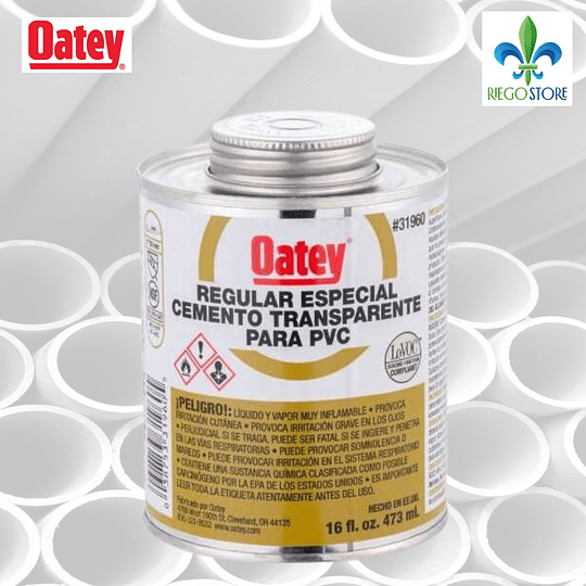 Adhesivo PVC Tradicional 473 ml (ORO) - Oatey