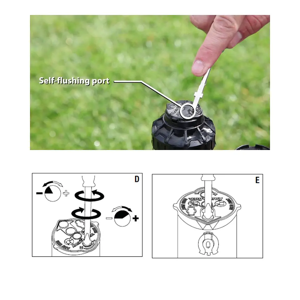 Rotor 5004 PC (7,6 a 15,2 mts) - Rain Bird 4