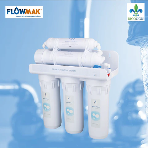 Filtro Cocina Osmosis Inversa 5 Etapas - FlowMak