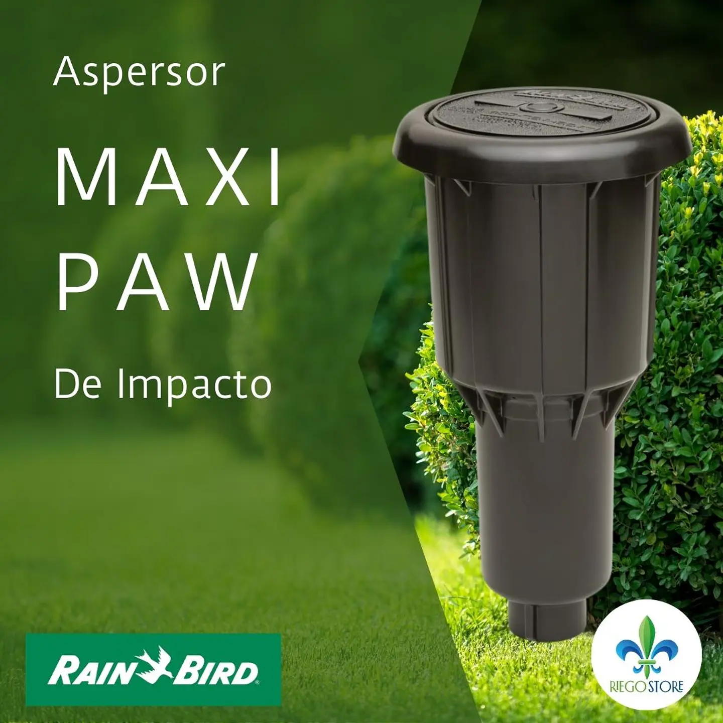 Aspersor De Impacto Maxi Paw  2045A - Rain Bird - (OFERTA) 2