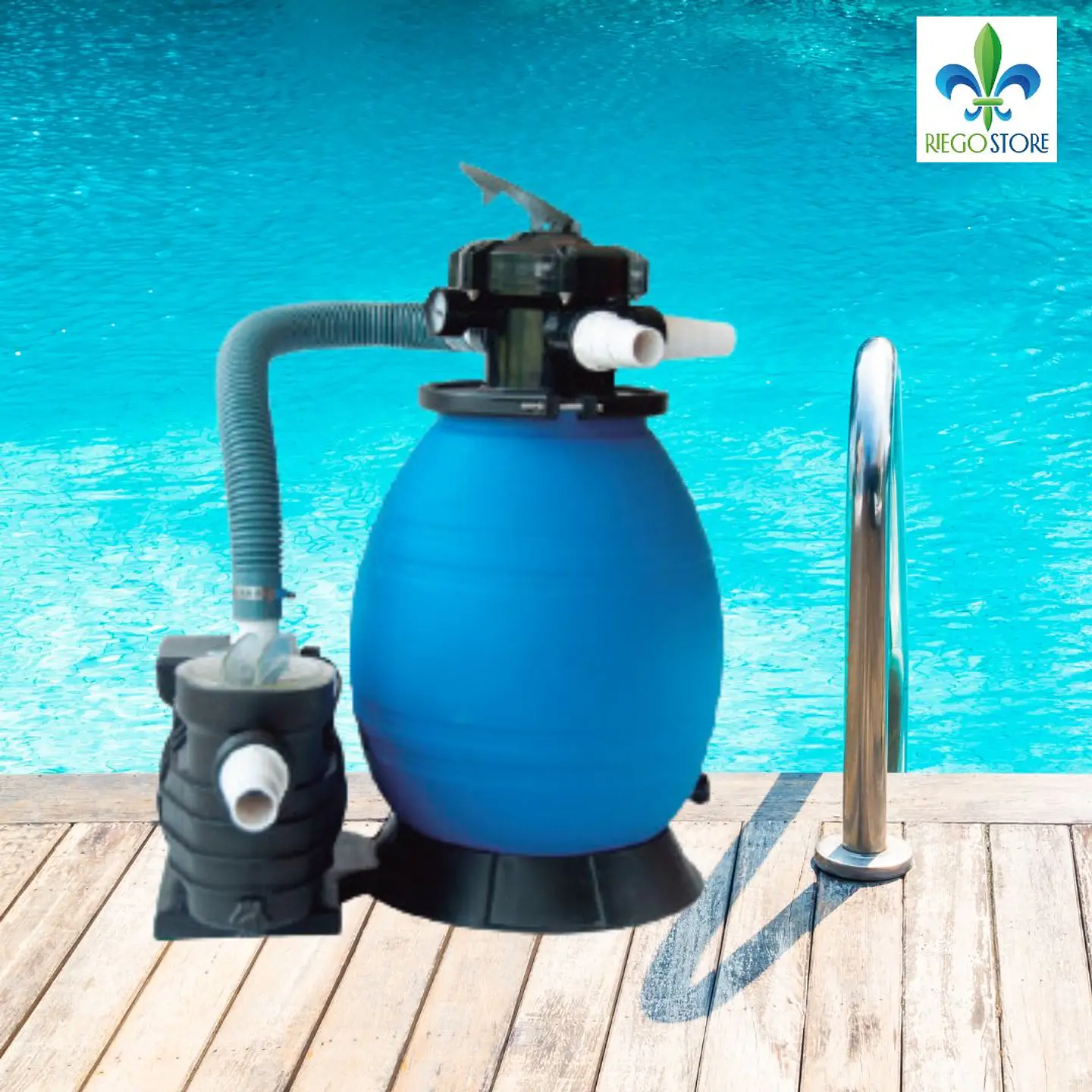 Kit Filtracion piscina estructural - Antilen 1
