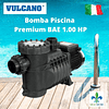 Bomba Piscina Premium BAE  1.00 HP Motor Italiano Vulcano