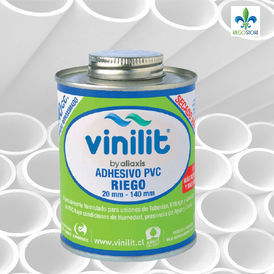Adhesivo PVC Humedad Secado Rapido Riego 240 ml - Vinilit