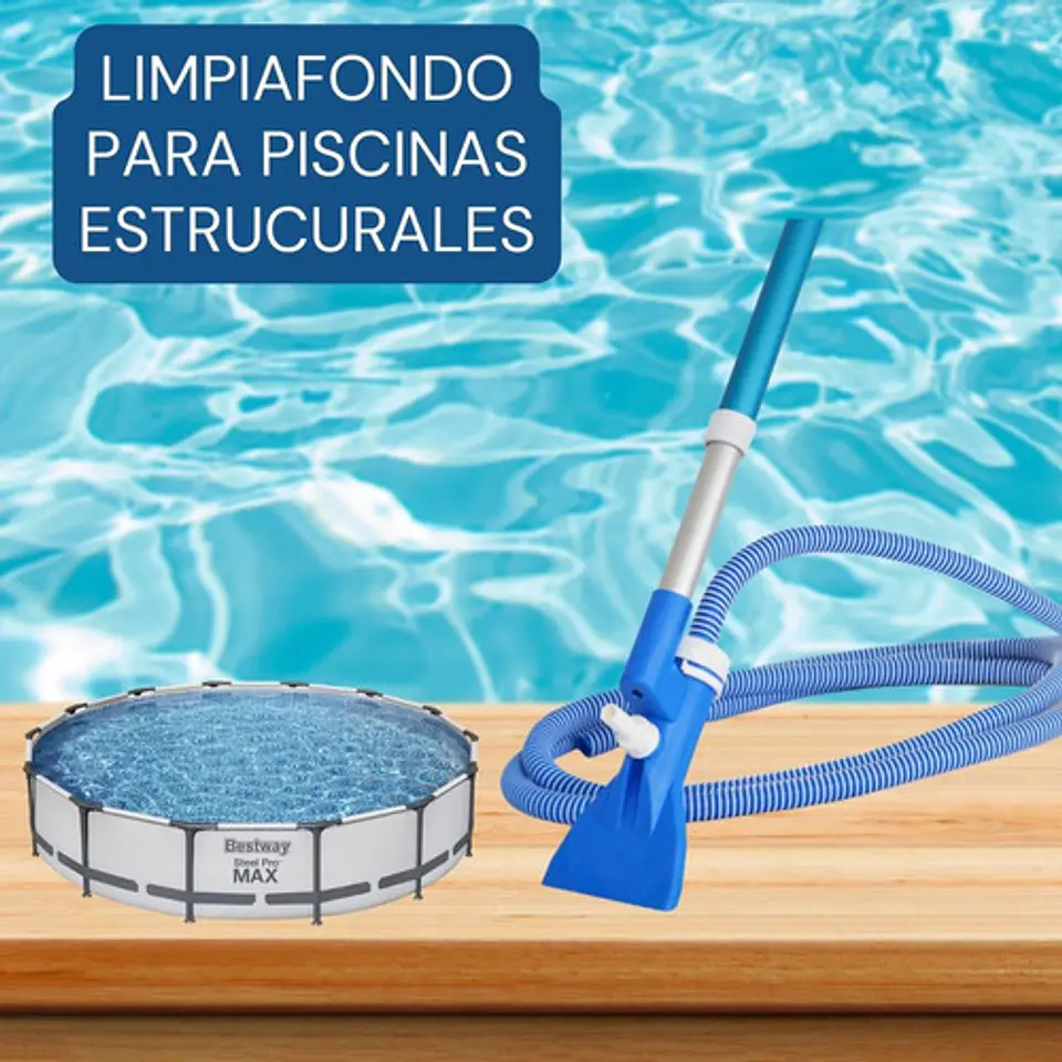 Limpiafondo Piscinas Estructurales Sobre Nivel  Vulcano 1
