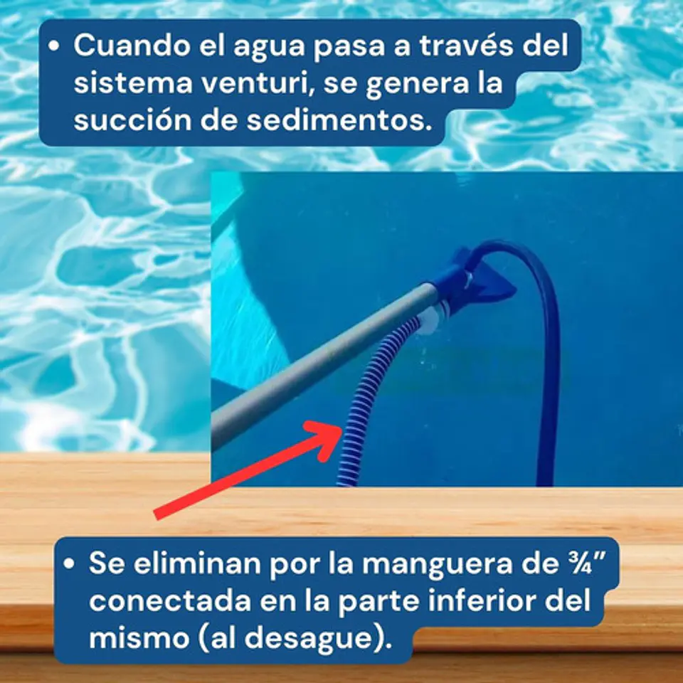 Limpiafondo Piscinas Estructurales Sobre Nivel  Vulcano 4