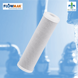 Filtro Carbon Activo 50 mic 10"x2.5" - FlowMak