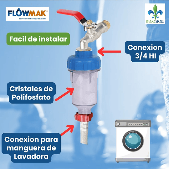 Filtro Anti Sarro Lavadora lavavajillas - FlowMak