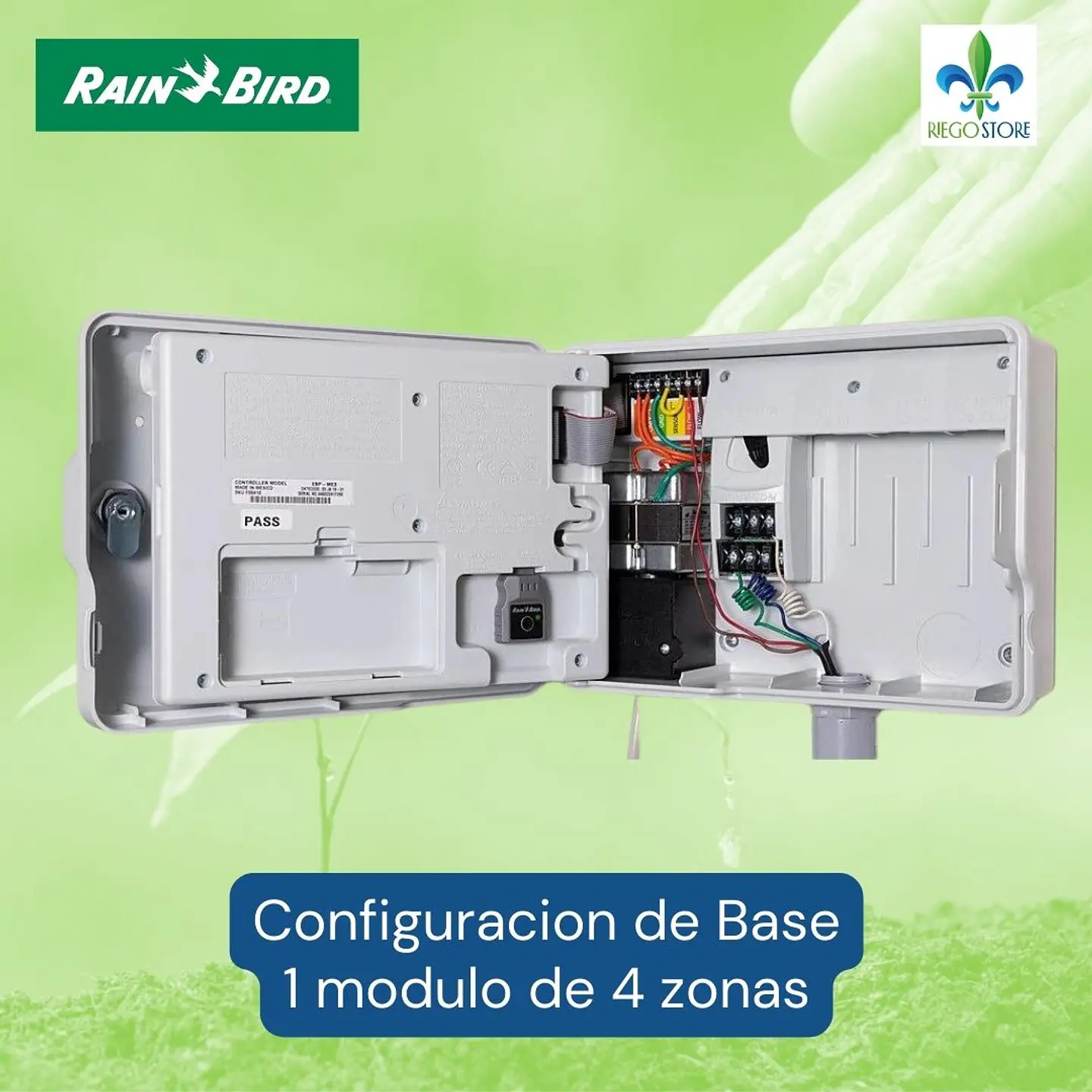 Programador Rain Bird ESP-ME3 4 a 22 Est. Exterior 4