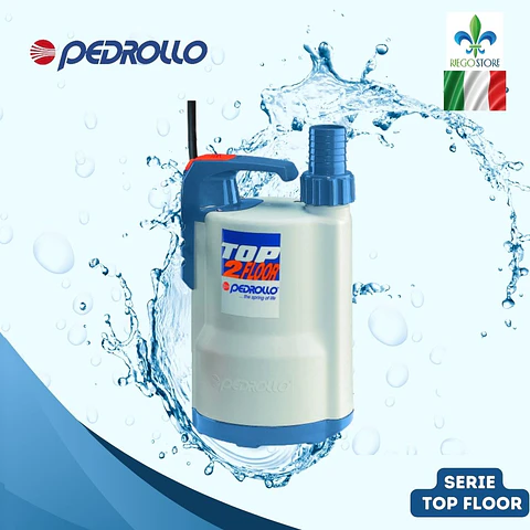 Bomba Drenaje Agua Sucia TOP 1 Floor 0.33 HP - Pedrollo