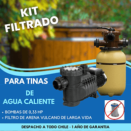 Kit Filtrado Tinajas de Agua Caliente 