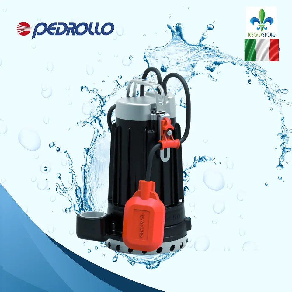 Bomba sumergible Pedrollo DCm 30-N 1.5 HP 1