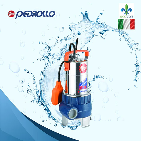 Bomba Sum  Vortex Ag Neg ZXm 1A/40 0.8 HP - 220V - Pedrollo