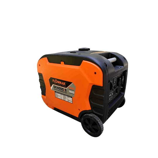 Generadores Gasolina GK4000iS 3600W Inverter - FlowMak