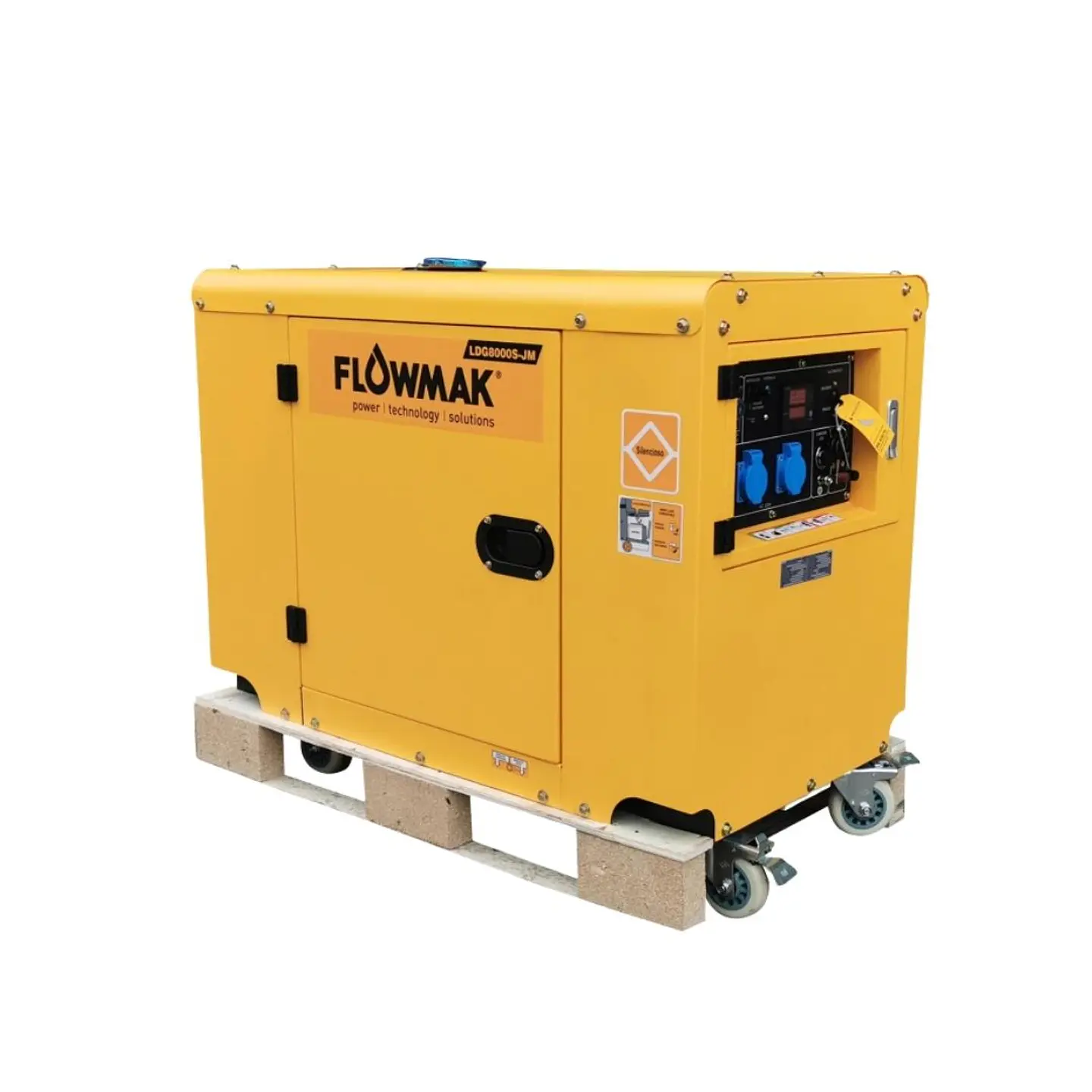 Generadores Diesel LDG8000S-JM 220V 6KW INS - FlowMak 1