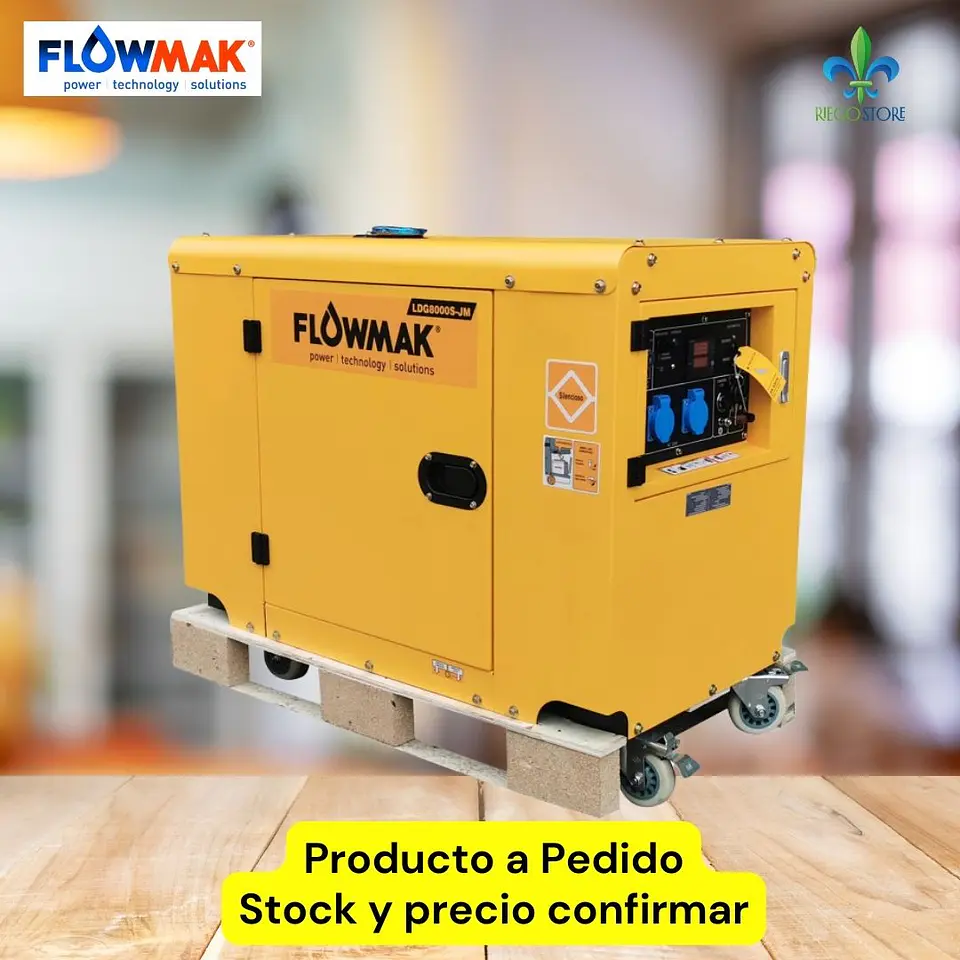 Generadores Diesel LDG8000S-JM 220V 6KW INS - FlowMak 2