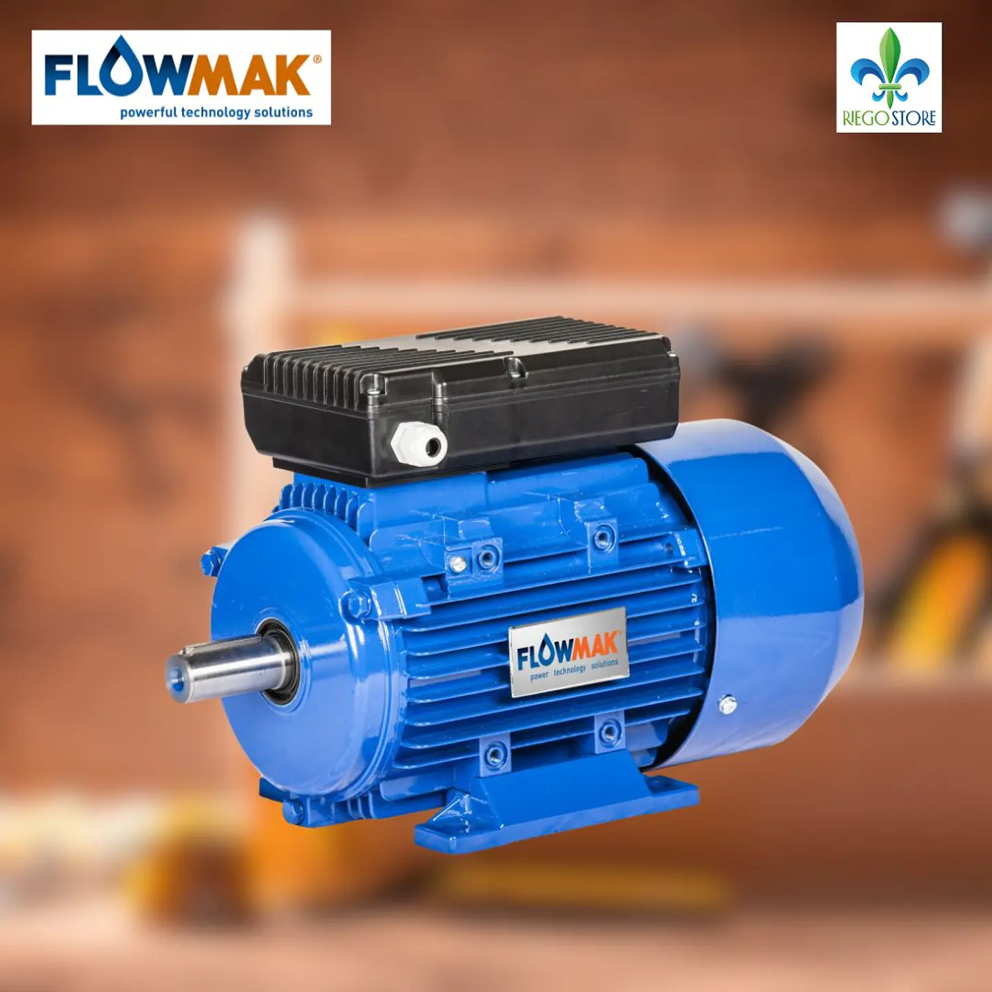 Motor Electrico 4.0 HP 4P 1400 RPM - FlowMak 2