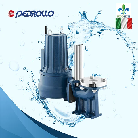 Bomba Sum  Bicanal Ag Neg PMC 30/65 3HP Brida - Pedrollo