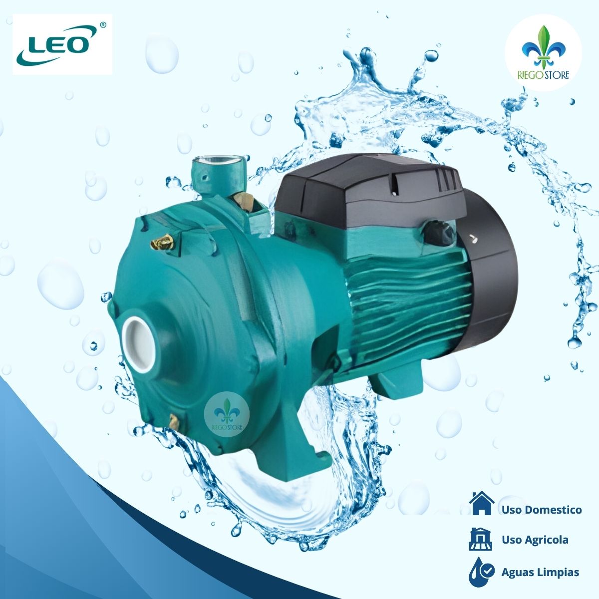 Bomba Centrifuga Inoxidable Amsm120/0,55 0,75hp 220v Leo