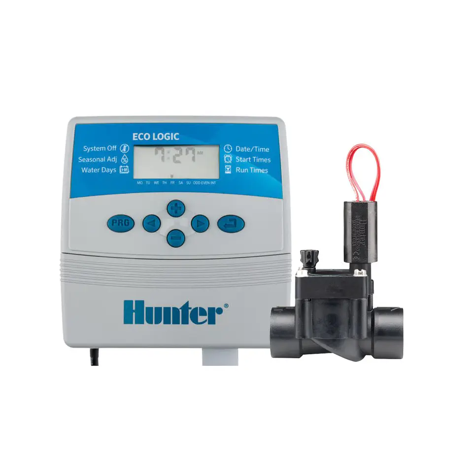 Kit Riego Automatico Basico 4 Zonas (interior) - Hunter 2