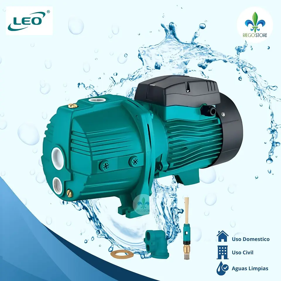 Bomba Aspiracion Profunda AJDM75/4H 1HP - LEO 1
