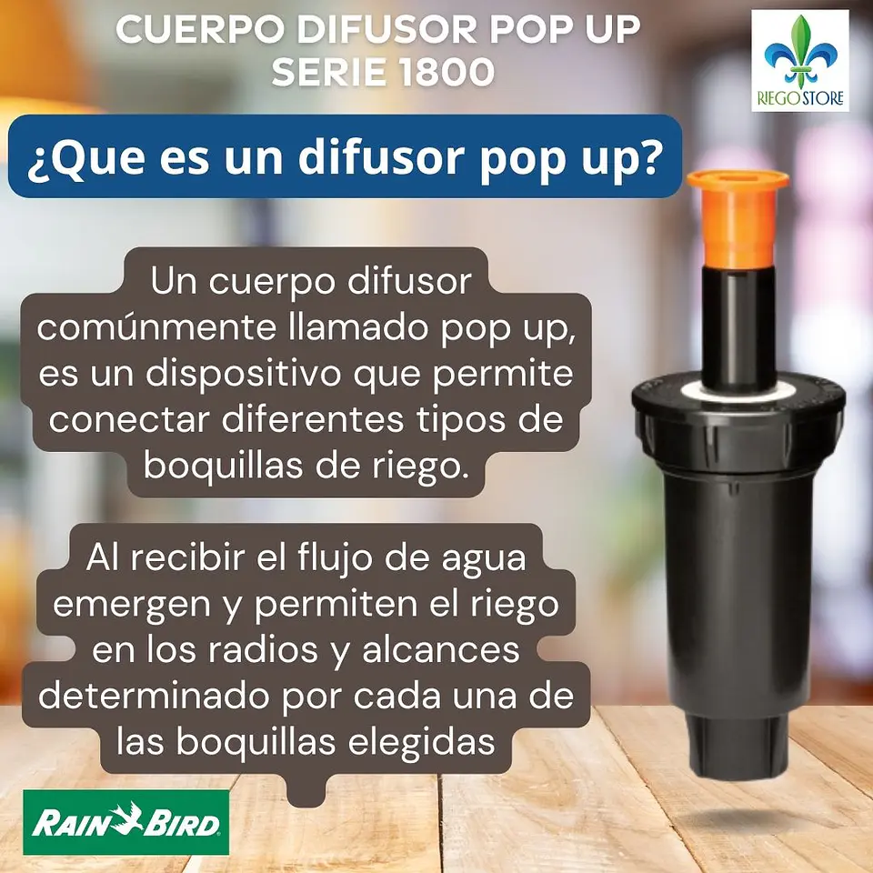 Cuerpo pop up 1802 (kit 2un) - Rain Bird 3