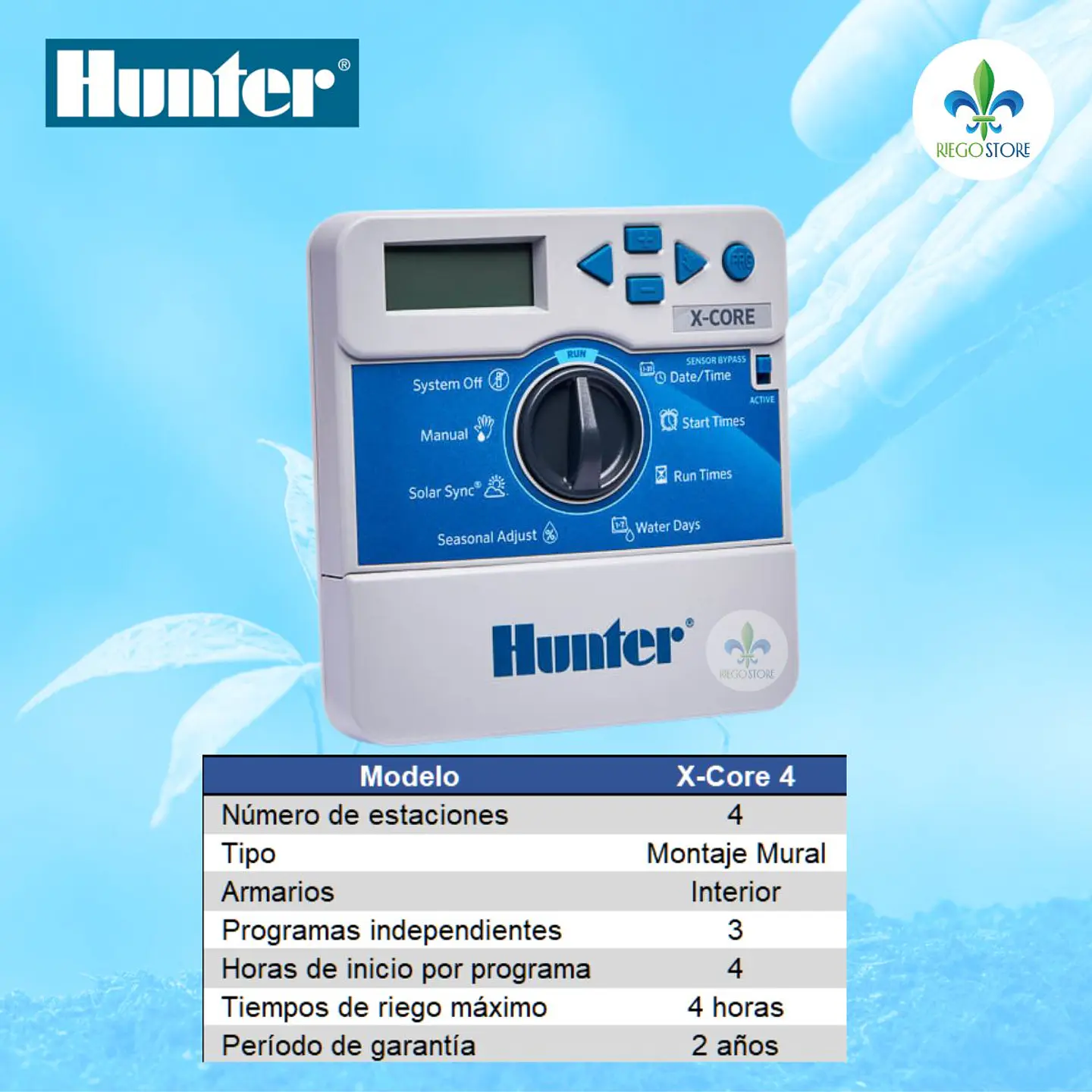 Programador Hunter X-Core 4 Est. Interior 2
