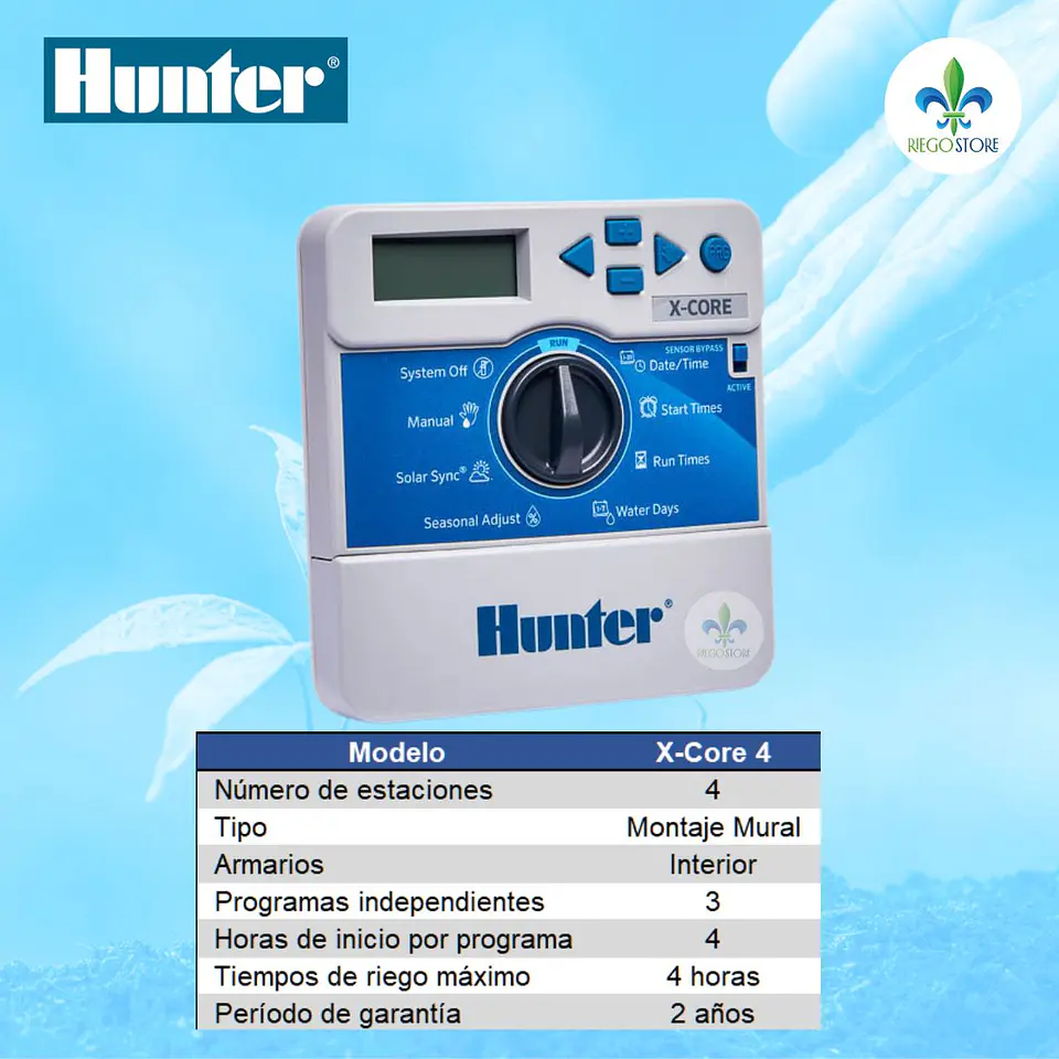 Programador Hunter X-Core 4 Est. Interior 2