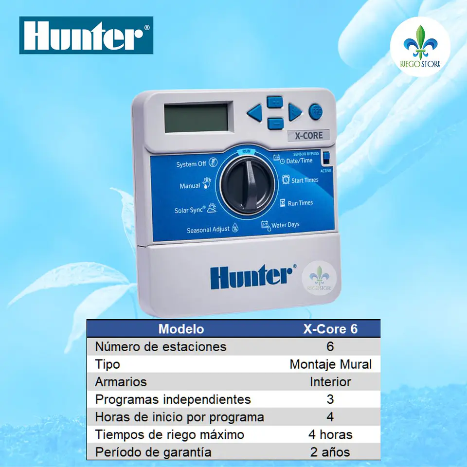 Programador Hunter X-Core 6 Est. Interior 2