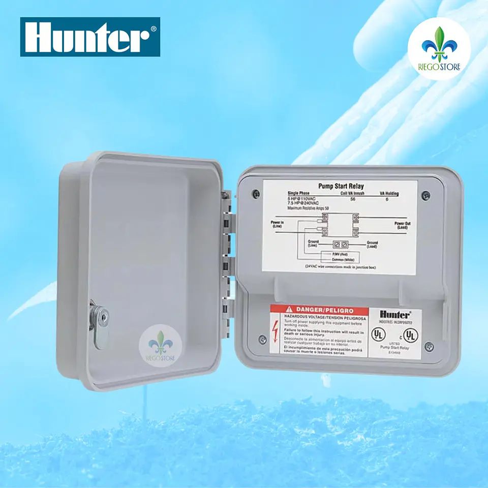 Rele de partida para bomba PSR-22 Hasta 2 HP - Hunter 1