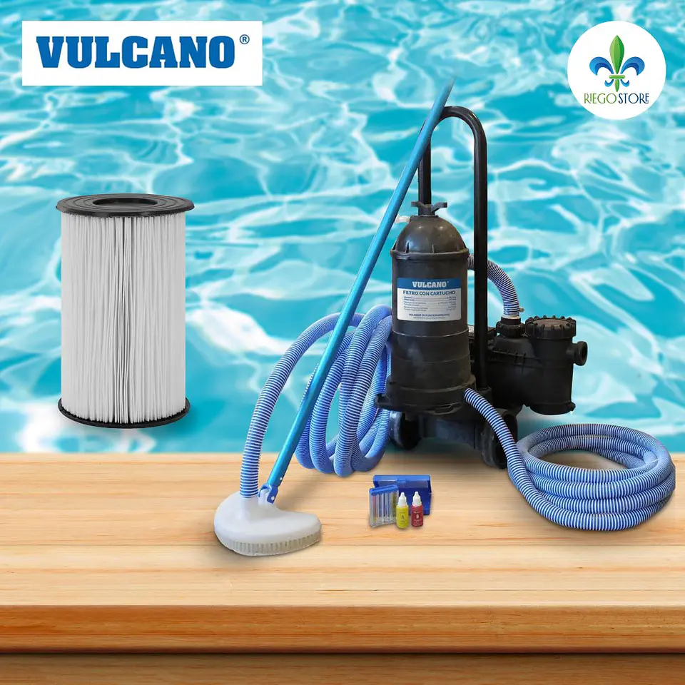 Cartucho Filtro de Papel  170 mm para Tanque ABS - Vulcano 2
