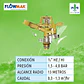 Aspersor Impacto PC 1/2 HE - 13m XF1101-01A Zinc - Miniatura 2