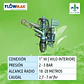 Aspersor Impacto  PC 3/4 HE - 20 mts XF1021 Bronce - Miniatura 2