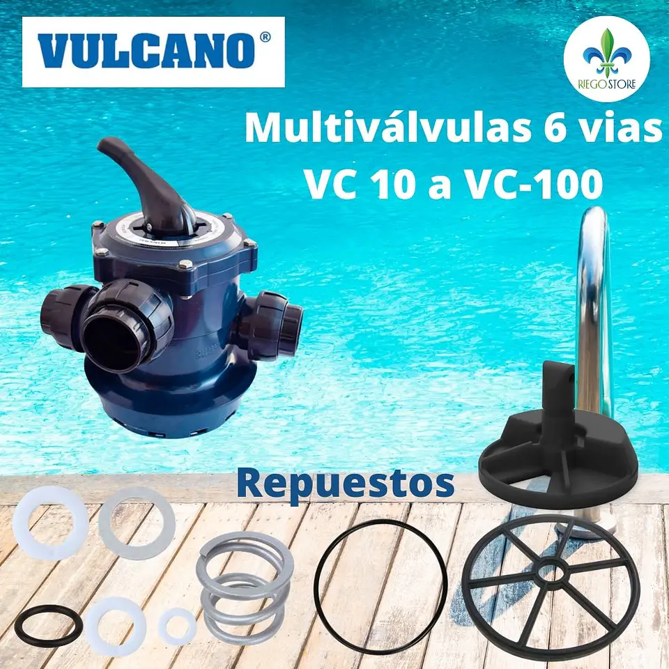 Kit Repuesto Multi Valvula Azul Mod 2021 - Vulcano 1