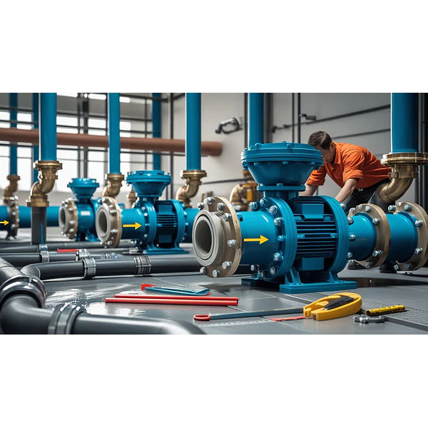 Bomba Centrifuga de Impulsor Abierto