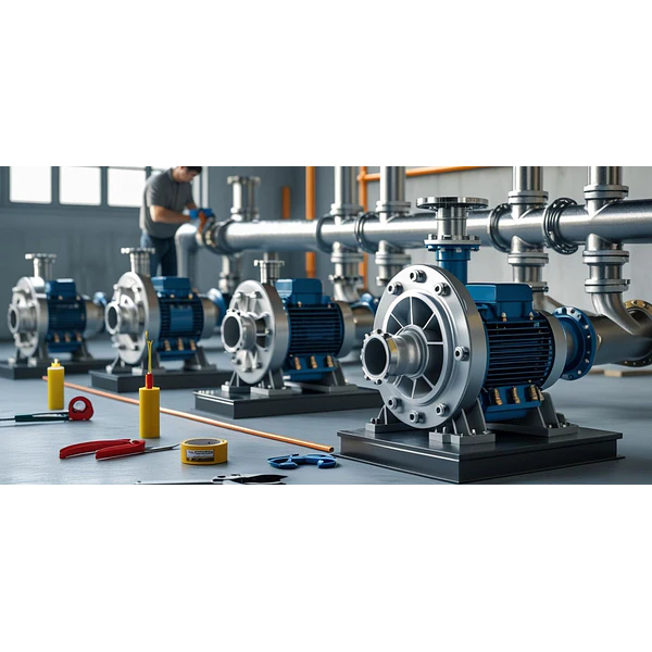 Bomba Centrifuga de Impulsor Abierto Inox