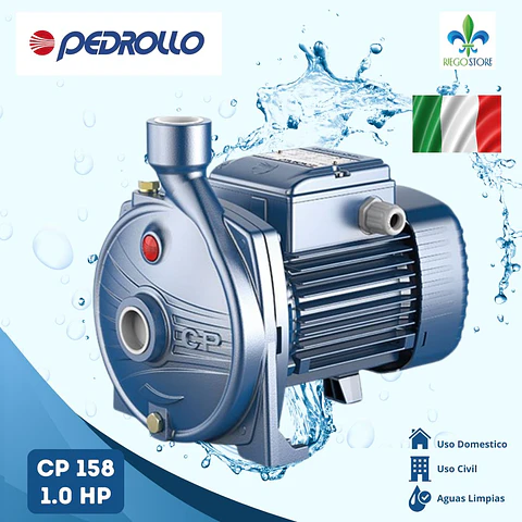 Bomba Centrifuga CP 158 1.0 HP 380V - Pedrollo