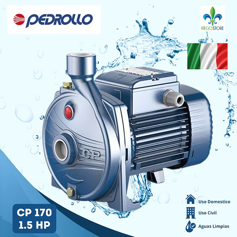 Bomba Centrifuga CP 170 1.5 HP 380V - Pedrollo