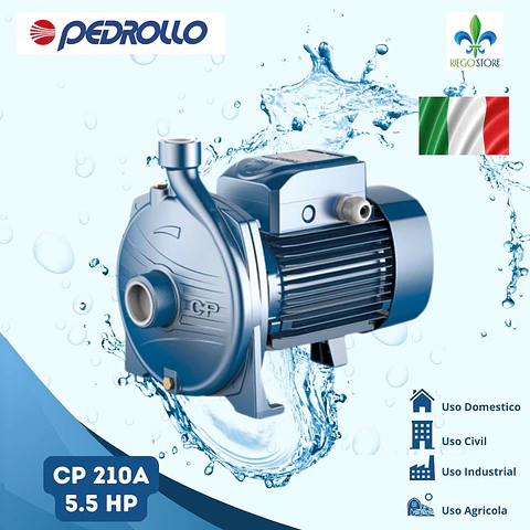 Bomba Centrifuga CP 210A 5.5HP 380V - Pedrollo
