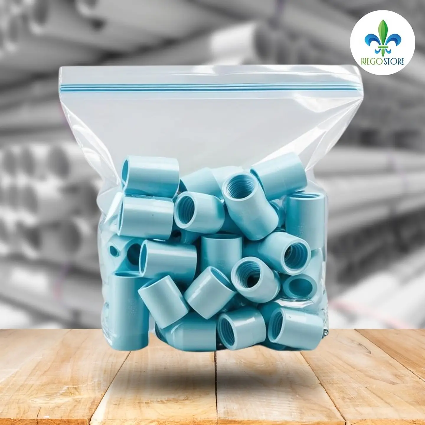 Copla PVC 40 mm Pegar PN 16 Bolsa 100 un 1