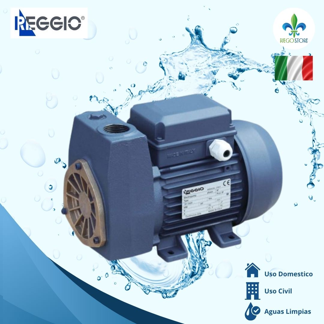 Bomba Autocebante STAL 80 0.8HP 220v - REGGIO