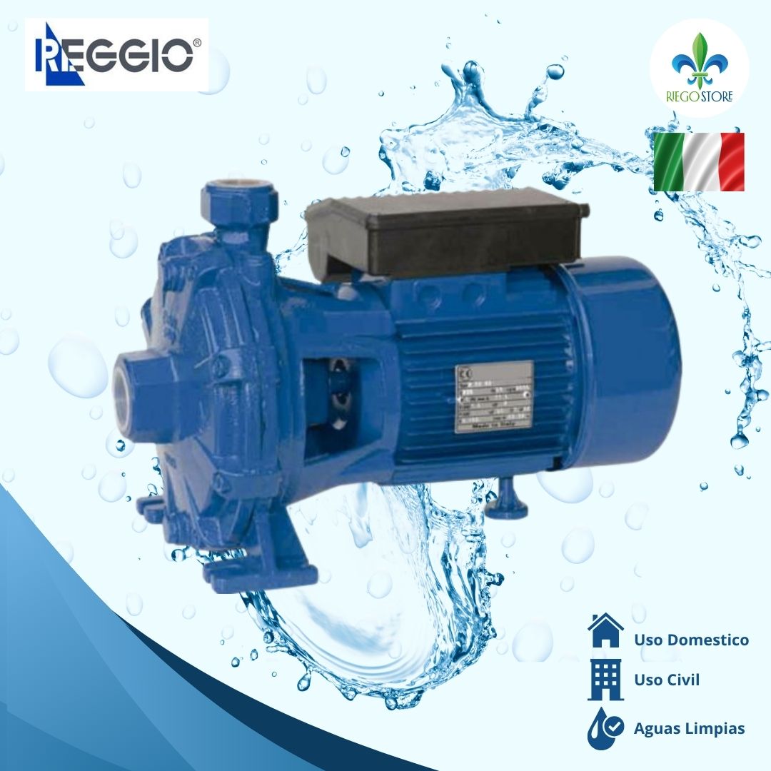 Bomba Centrifuga 2 impulsor SB1 200 2.0HP 220v - REGGIO