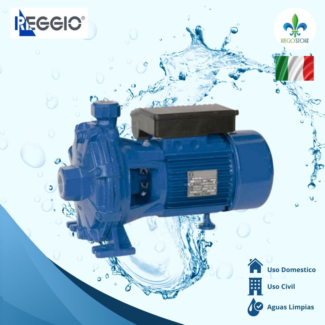 Bomba Centrifuga 2 impulsor SB2 400 T 4.0HP 380v - REGGIO