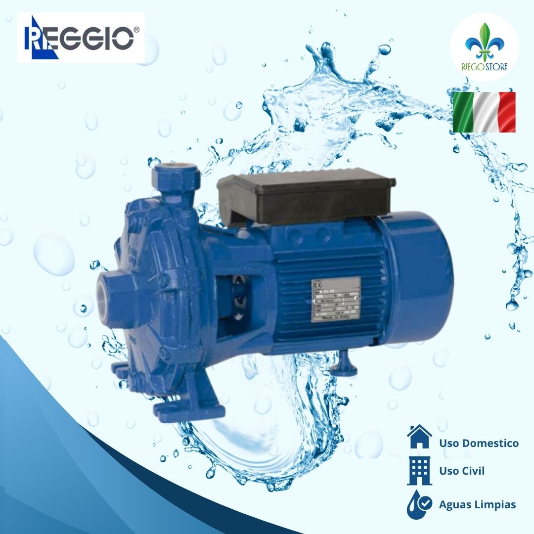 Bomba Centrifuga 2 impulsor SB3 1250 T 12.5HP 380v - REGGIO