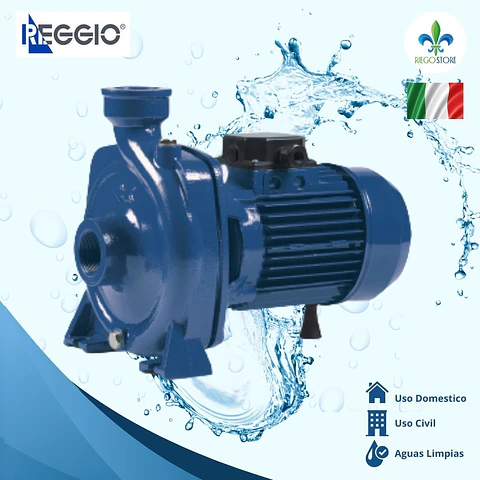 Bomba Centrifuga Caudal med SM1 150 1.5HP 220v - REGGIO